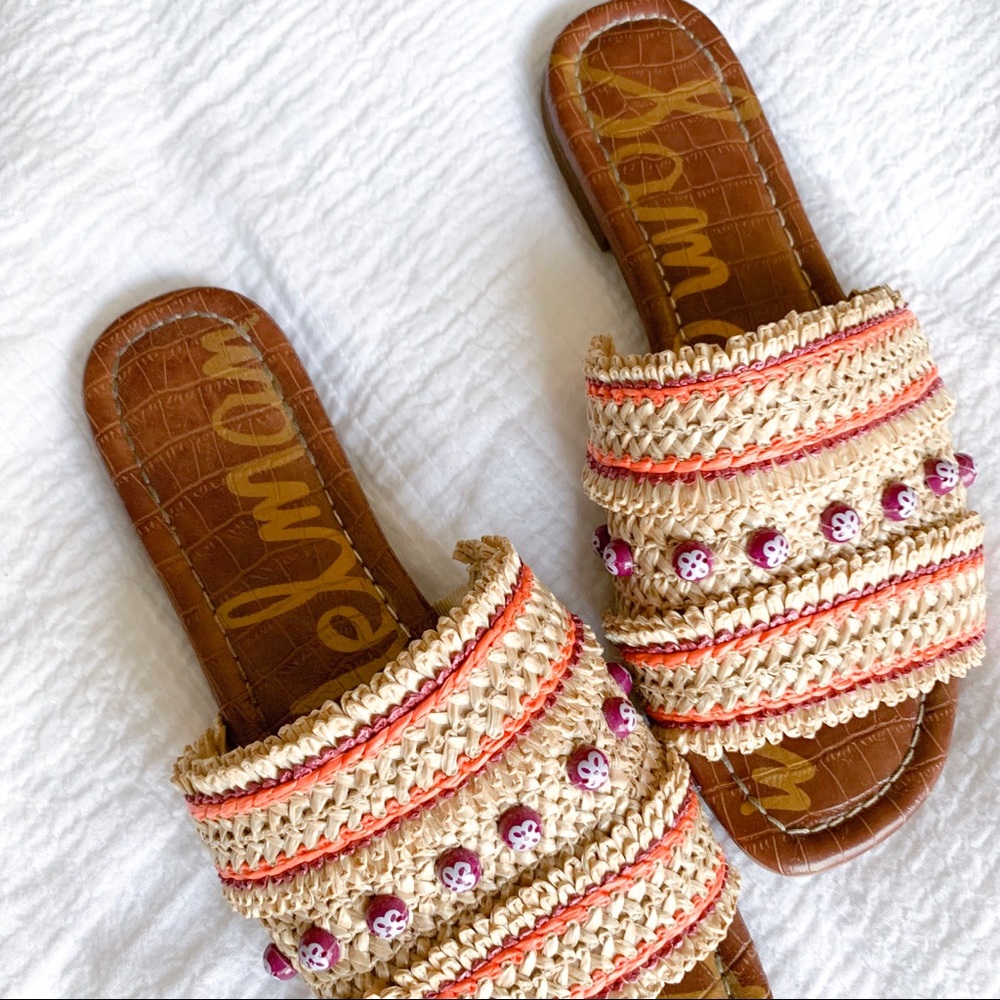 Sam Edelman Embroidered Sandals